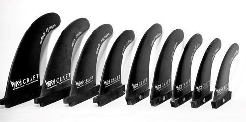 Pinna da windsurf - Witchcraft - da wave / di velocità / tri-fin