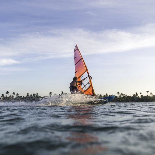 Vela da windsurf da wave - COMBAT - NeilPryde Windsurfing - RDM / 4 stecche / arancione