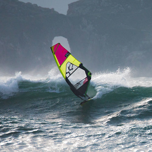 Vela da windsurf da wave - Skull v7 - Exocet - 4 stecche