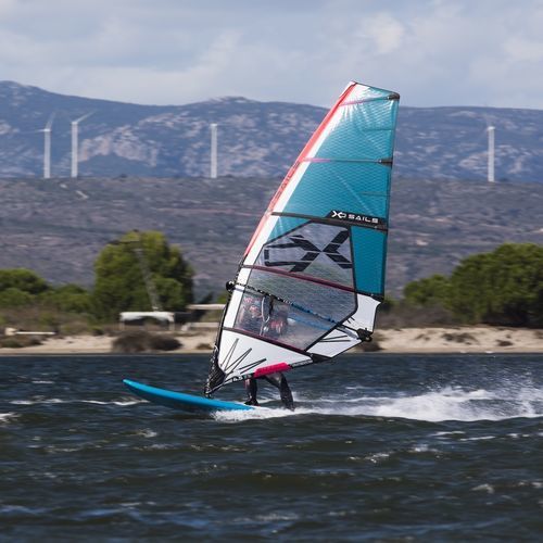 Vela da windsurf da wave - Shark v7 - Exocet - da freeware / 5 stecche
