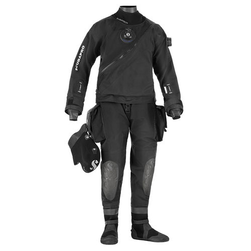Muta stagna da immersione - EVERTECH  - Scubapro - a maniche lunghe / due pezzi / 4 mm