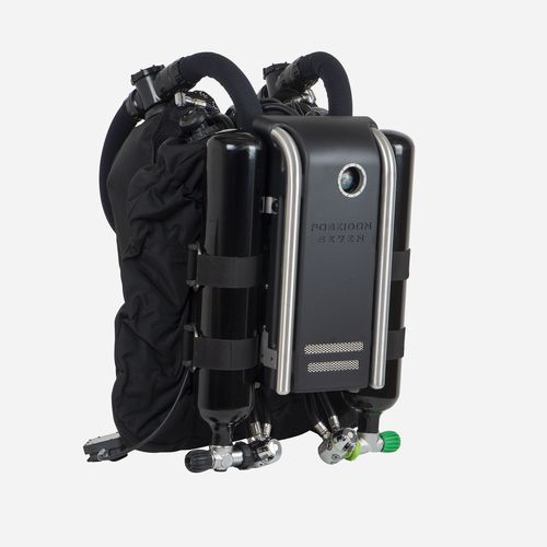 Rebreather per immersione a circuito chiuso - SE7EN+ TEC - Poseidon - per immersione subacquea professionale