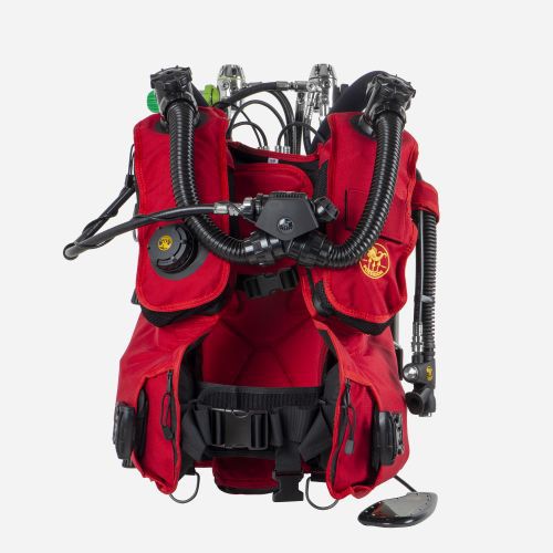 Jacket equilibratore per immersione subacquea professionale - 0337-062 - Poseidon - per riciclatore