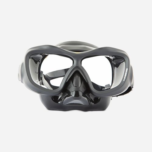 Maschera di immersione doppio vetro - THREEDEE - Poseidon - per immersione subacquea professionale / a correzione ottica