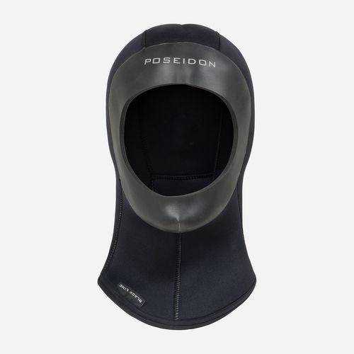 Cappuccio per immersione subacquea professionale - BLACK LINE  - Poseidon - in neoprene