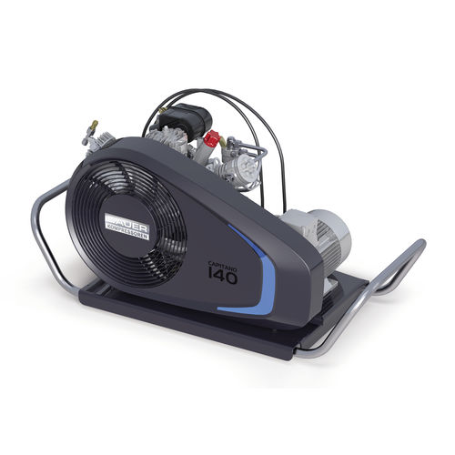 Compressore da immersione - CAPITANO 140  - BAUER KOMPRESSOREN GmbH - a tre stadi / a pistone / mobile