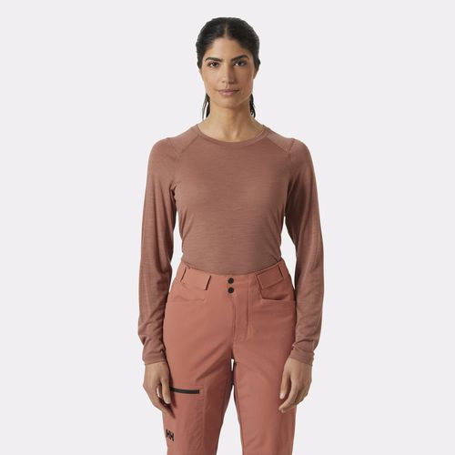 Top lycra a maniche lunghe - Durawool - Helly Hansen - per donna