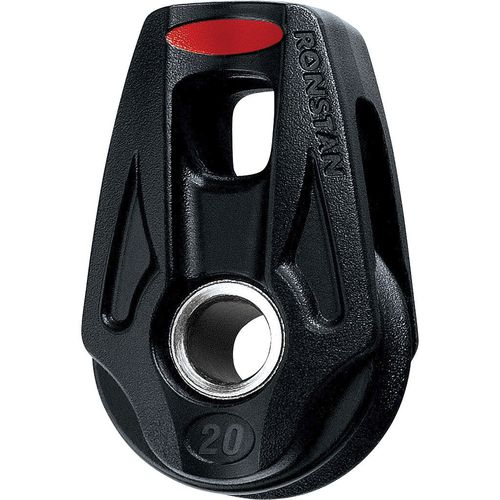 Bozzello singolo - RF25109 - Ronstan - di rinvio / con attacco tessile / con cuscinetti lisci