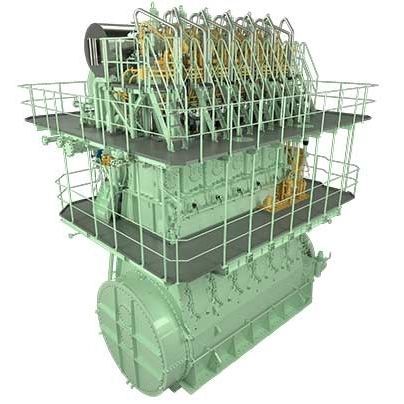 Motore entrobordo - ME-LGIM - MAN Energy Solutions - Marine - di propulsione / a doppio combustibile / per nave