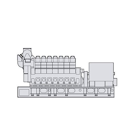 Motore entrobordo - L+V32/40 (DE) - MAN Energy Solutions - Marine - di propulsione / diesel / elettrico