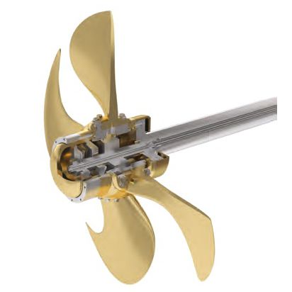 Elica per nave - MAN Energy Solutions - Marine - a passo variabile / in linea d'asse / 4 pale