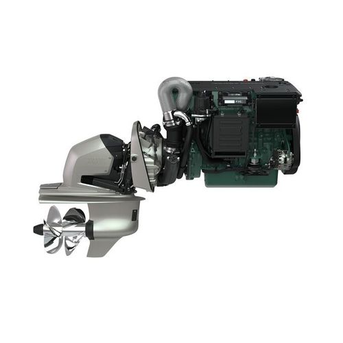 Motore entrofuoribordo - D4 DPI series - Volvo Penta - diesel / da diporto / turbo