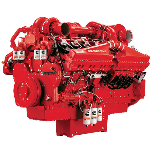 Motore entrobordo - QSK50 - Cummins Marine - di propulsione / ausiliare / diesel