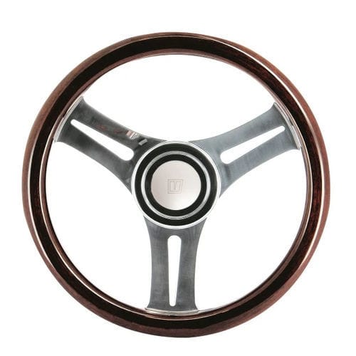 Volante per barca a motore rivestito con vernice poliuretanica - SWTEC35 - VETUS - racing / a tre razze