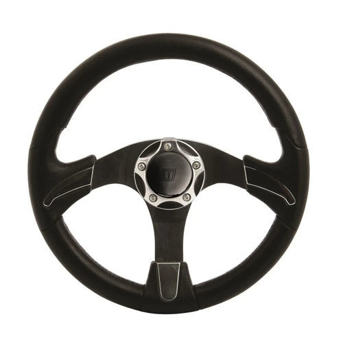 Volante per barca a motore rivestito con vernice poliuretanica - SWNOC35 - VETUS - racing / a tre razze
