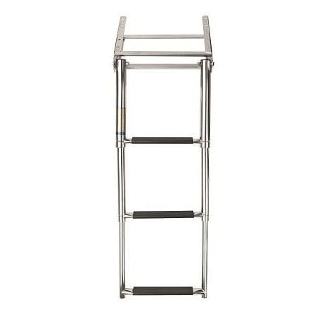 Scaletta per barca - SLT3PA - VETUS - telescopica / da bagno / in acciaio inossidabile
