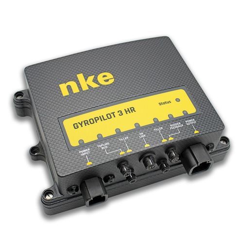 Pilota automatico per barca a vela da competizione - GyroPilot 3 HR - nke Marine Electronics - calcolatore / per barra di timone
