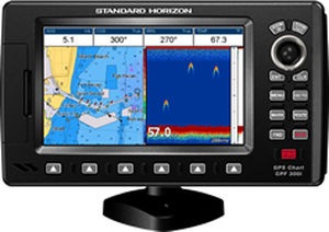 Strumento multifunzione sistema marino chartplotter - CPF300i  - Standard horizon - ecoscandaglio / radar / AIS