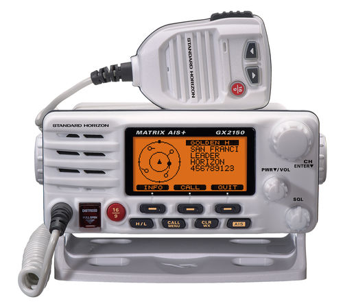 Radio marina - Matrix AIS+ GX2150 - Standard horizon - fissa / VHF / sommergibile