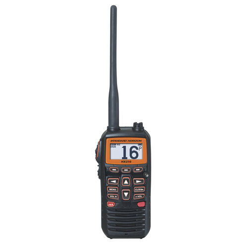 Radio per barca - HX210 - Standard horizon - portatile / VHF / sommergibile