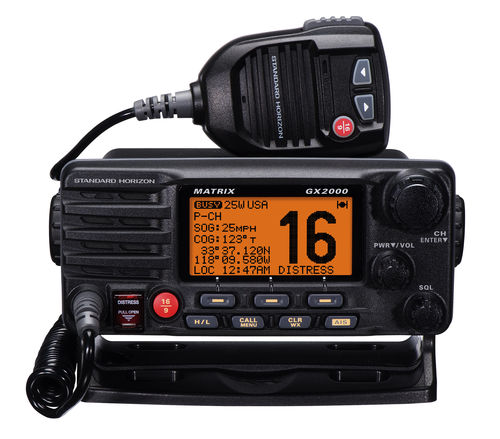 Radio marina - MATRIX GX 2000 - Standard horizon - fissa / VHF / sommergibile