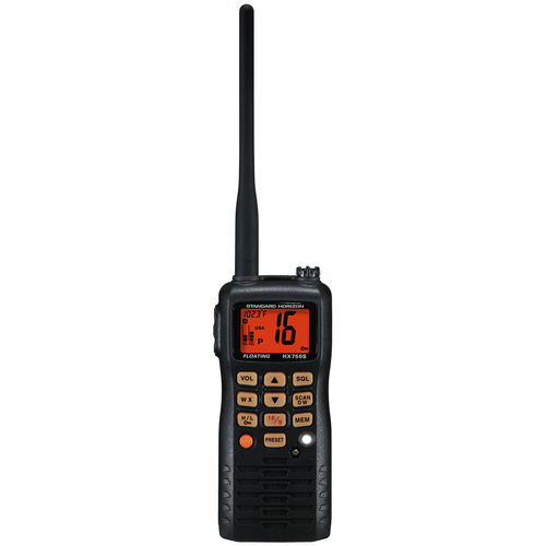 Radio per barca - HX750S - Standard horizon - portatile / VHF / flottante