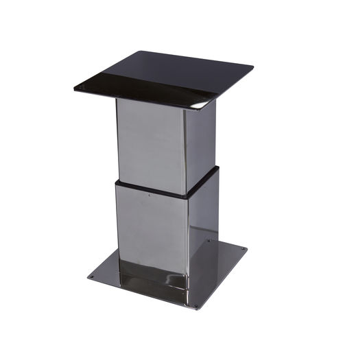 Base per tavolo regolabile - T 276 -T 278 Automatic - Besenzoni SpA - telescopica / elettrica / in acciaio inossidabile