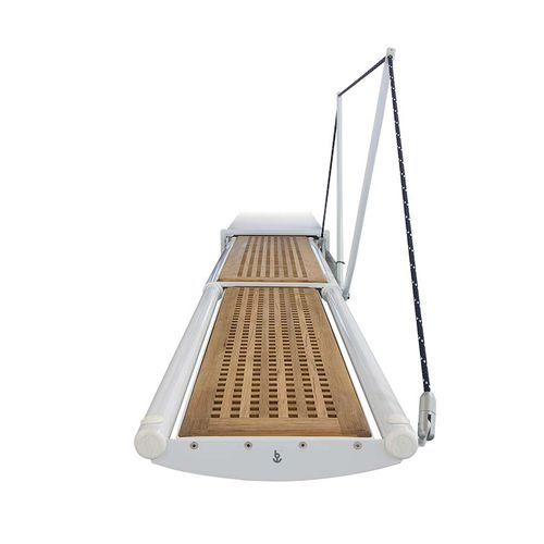Passerella per barca - PI 374 ONDA - Besenzoni SpA - per yacht / per barca a vela / telescopica