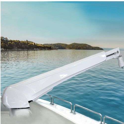 Gruetta per yacht - G 509 - Besenzoni SpA - idraulica / girevole / telescopica