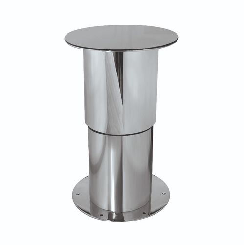 Base per tavolo regolabile - T 275  Automatic - Besenzoni SpA - telescopica / elettrica / in acciaio inossidabile