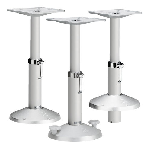 Base per tavolo regolabile - T 131 MG - Besenzoni SpA - pneumatica / telescopica / in alluminio