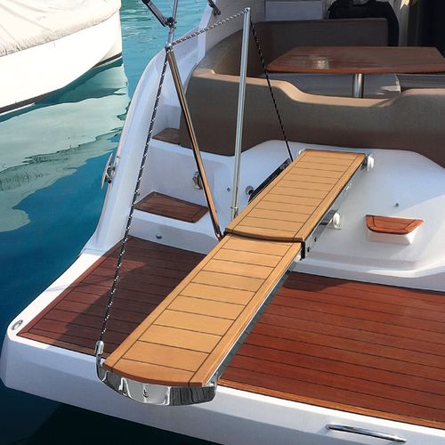 Passerella per barca - PI 759 YOUNG  - Besenzoni SpA - per yacht / telescopica / multifunzione
