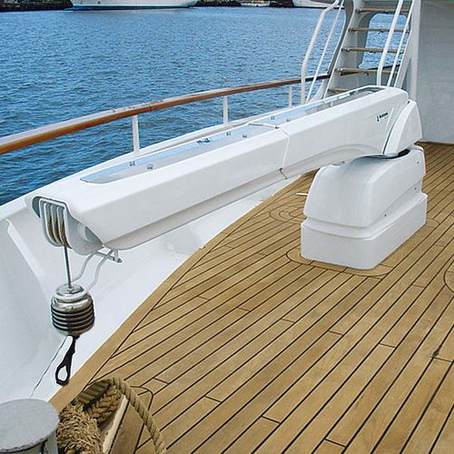 Gruetta per yacht - G 432 - Besenzoni SpA - idraulica / girevole / telescopica