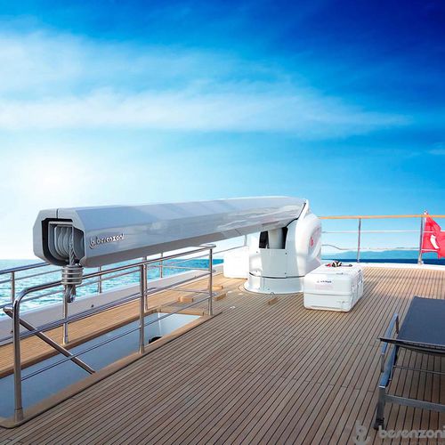 Gru per yacht - G 350  - Besenzoni SpA - di bordo / telescopica