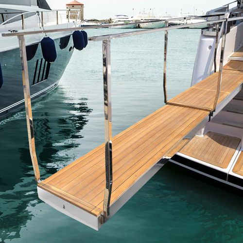 Passerella per barca - PI 694 EVO - Besenzoni SpA - per yacht / telescopica / a scomparsa