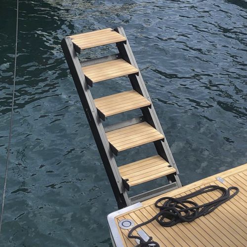 Scaletta per barca - SPE series - Besenzoni SpA - per yacht / a scomparsa / da bagno