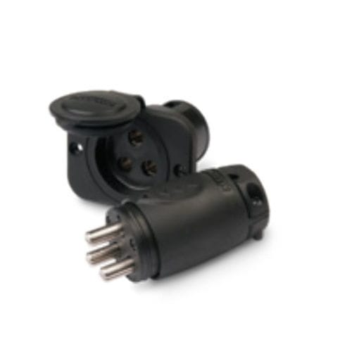 Presa elettrica per barca - 12VCPS3 - Marinco - per pontile / femmina / maschio