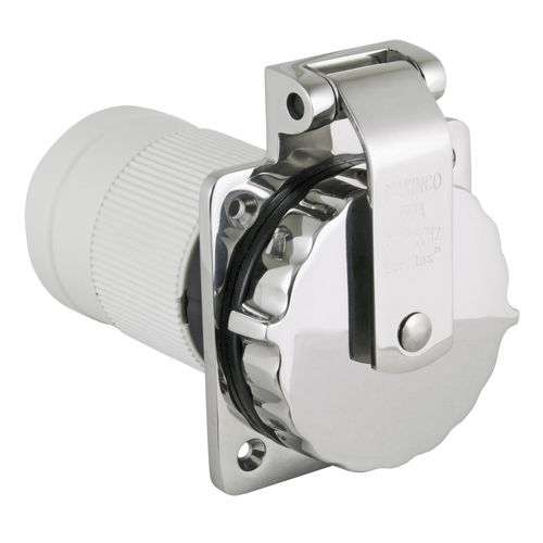Presa elettrica per barca - 6371EL-BX.UK - Marinco - maschio