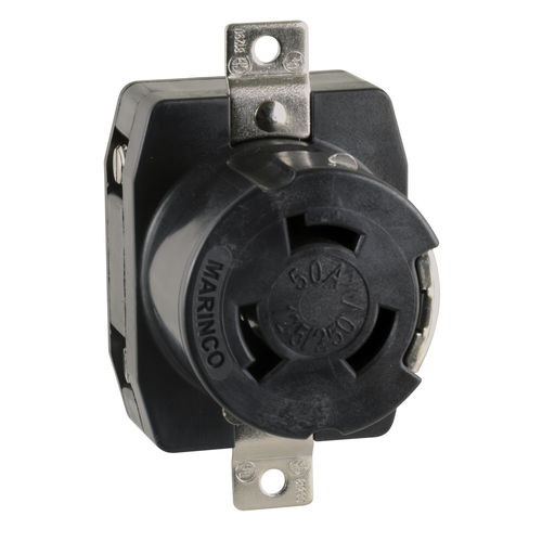 Presa elettrica per pontile - 6369CR - Marinco - femmina