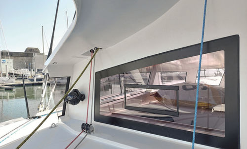Oblò rettangolare - LuxAir  - Goiot Systems - per yacht / apribile / su misura