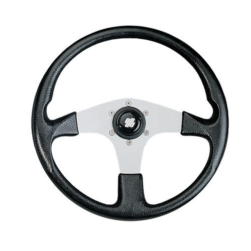 Volante per barca a motore in alluminio - CORSICA - ULTRAFLEX S.P.A. - racing / a tre razze / nero