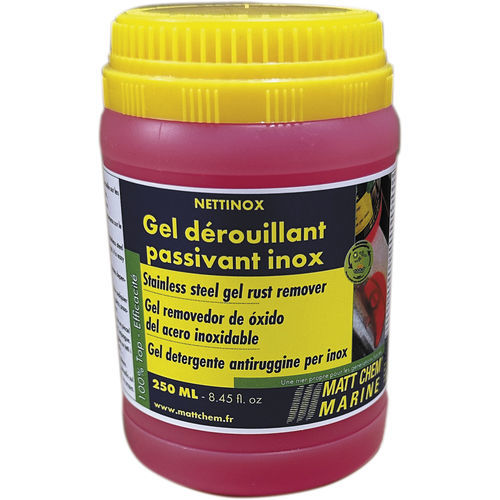 Antiruggine per acciaio inossidabile - NETTINOX - MATT CHEM MARINE