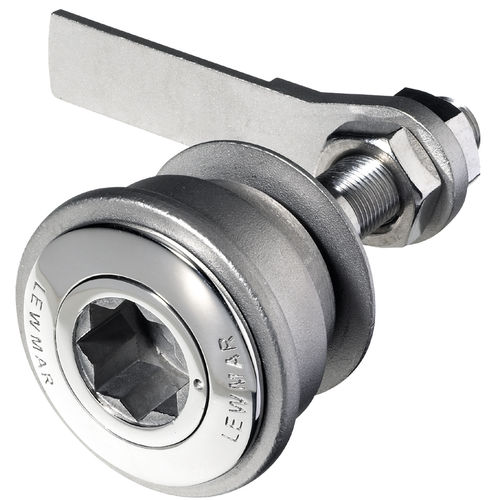 Chiavistello per barca - 89400061 - LEWMAR - con serratura / inox