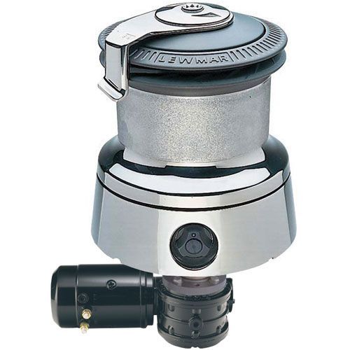 Winch self-tailing - Custom Ocean - LEWMAR - elettrico / 1 velocità / in acciaio inossidabile