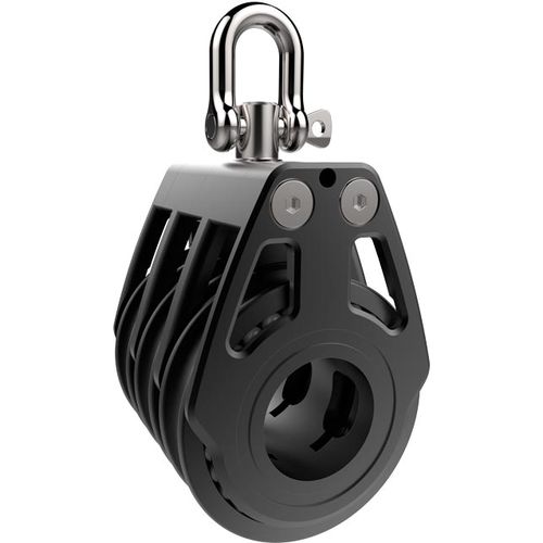Bozzello triplo - 29901813BK - LEWMAR - a violino / winch / con girella