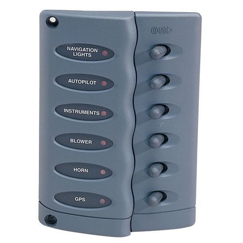 Quadro elettrico per barca - 6 WAY - HELLA MARINE - di corrente