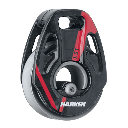 Bozzello singolo - 3294 - Harken - di rinvio / con cuscinetto a rulli / ø max. cima: 9 mm