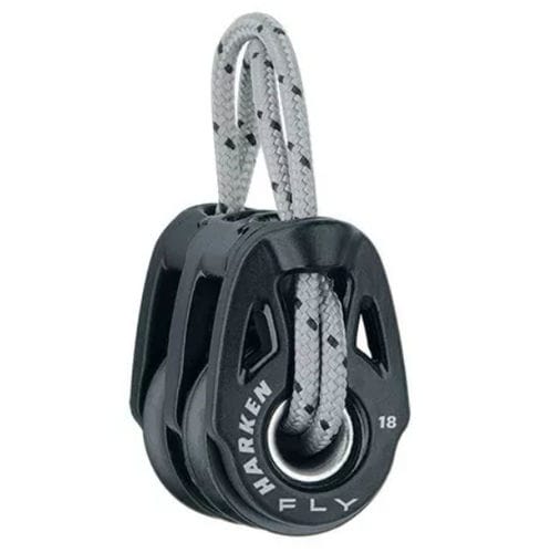 Bozzello doppio - 2158 - Harken - di rinvio / con attacco tessile / con cuscinetto a sfere