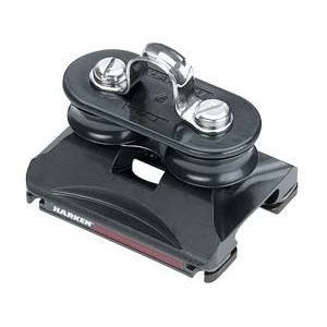 Carrello di scotta per randa - 2728 - Harken - a pulegge fisse / su cuscinetti a sfera / a ponticello