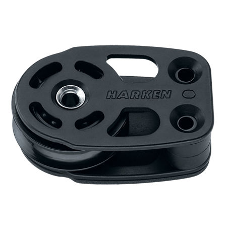 Bozzello singolo - 6091 - Harken - di rinvio / orrizontale / con forcella fissa